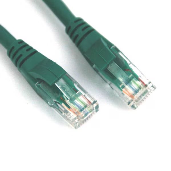 10ft Cat6 UTP Molded Patch Cable (Green), Vcom, Mfr#: NP611-10-GREEN